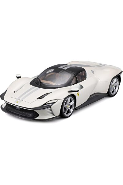 BBURAGO 1/18 Ferrari Signature - Daytona SP3 - White