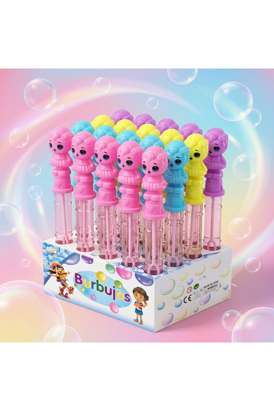 FLORI SI CADOURI SRL Jucărie păpușă cu bule de săpun, 26 cm, set 24 bucăți, e...