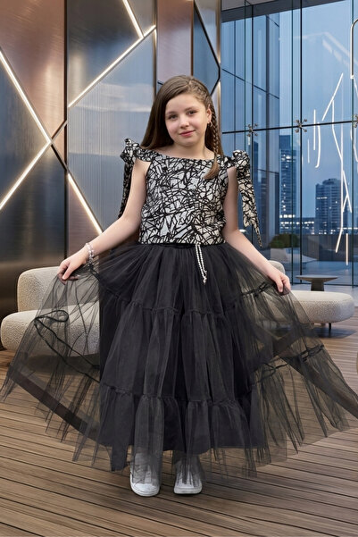 tny kids collection فستان بناتي موديل ماليبو