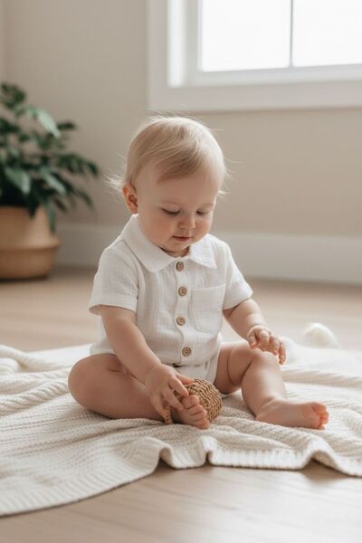 Butik ERKEK BEBEK %100 PAMUKLU MÜSLİN TULUM