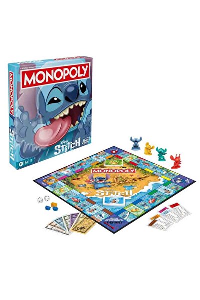 Hasbro Gaming لعبة مونوبولي ستيتش G0388