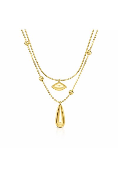 Bijuteria SORELLY Υγρή Επιχρυσωμένη Ασημένια Αλυσίδα