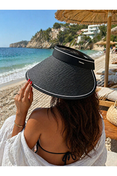 Emsay Store Πολυτελές ψάθινο καπέλο προστασίας από τον ήλιο για την παραλία –...