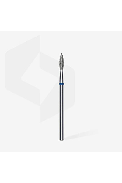 staleks pro Diamond Nail Drill Bit Flame Blue Expert Diameter 2.1 mm / Workin...