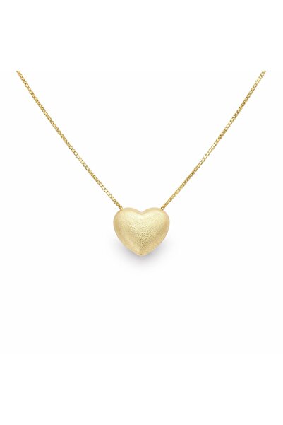 Bijuteria SORELLY Επιχρυσωμένο ασημένιο κολιέ με καρδιά