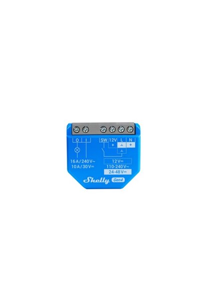 Shelly Relee Smart Pack pentru Casă Inteligentă, 4 x 1 Gen 4
