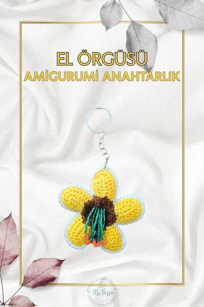 Ma'Vessa Χειροποίητο πλεκτό αξεσουάρ τσάντας Amigurumi - Μπρελόκ - Μπρελόκ δώρου