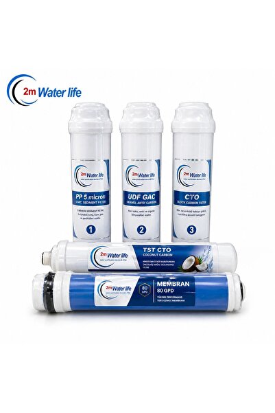 2m waterlife 2M Water Life 5LI Filtre Seti