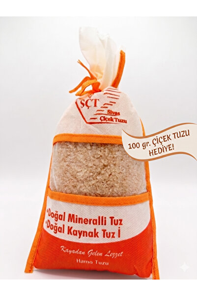 HEPSİ ANADOLU Hamo Tuzu – 84 Mineralli Doğal Esmer Kristal Tuz Rafine Edilmem...