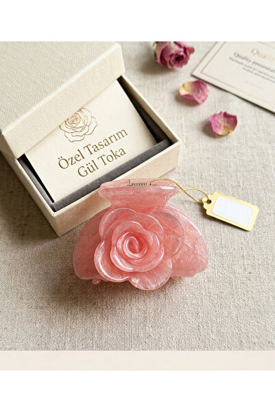 Lotus luxury Kemik Gül Toka (İthal Ürün)