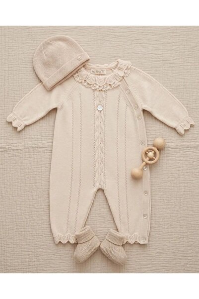 Mummys Love Baby Girl Romper and Hat - 100% Organic Cotton Washed Fabric - Sa...