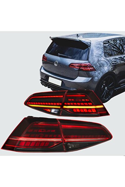 X POWER TUNİNG vw golf 7 uyumlu kırmızı kayar sinyal led stop lambası