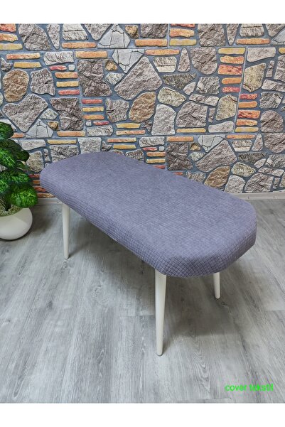 COVER TEKSTİL Bench Puf Kılıfı bank puf kılıfı 100x40 yan kalınlığı 10 cm