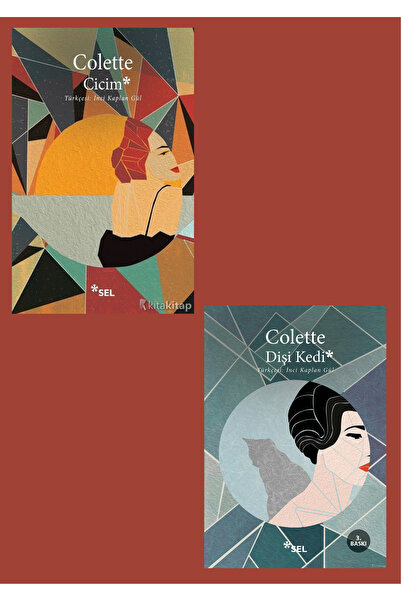 Sel Yayıncılık COLETTE DİŞİ KEDİ-CİCİM İKİLİ SET+KRAFT DEFTER HEDİYE