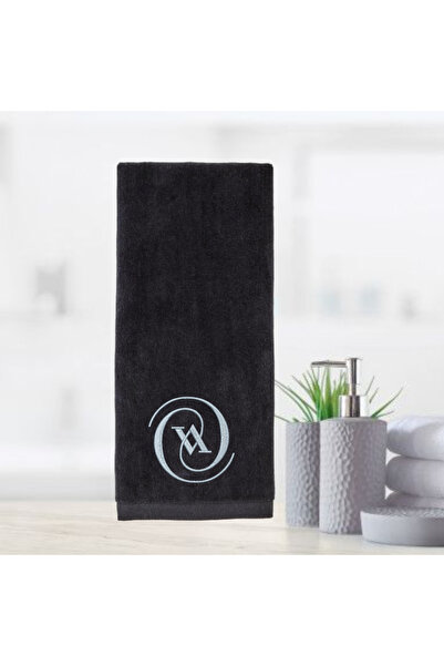 Ursa Letter V Embroidered Decorative Kitchen and Bathroom Towel 50X90