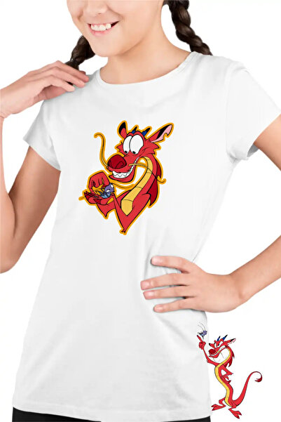 OEM Tricou Copii Fete Mulan Mushu Crikee
