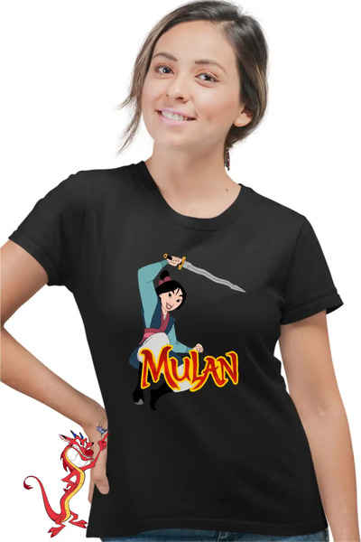 OEM Tricou Femei Mulan Sword Attack