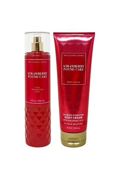 Bath & Body Works مجموعة هدايا باث آند بودي ووركس كعكة الفراولة 2021
