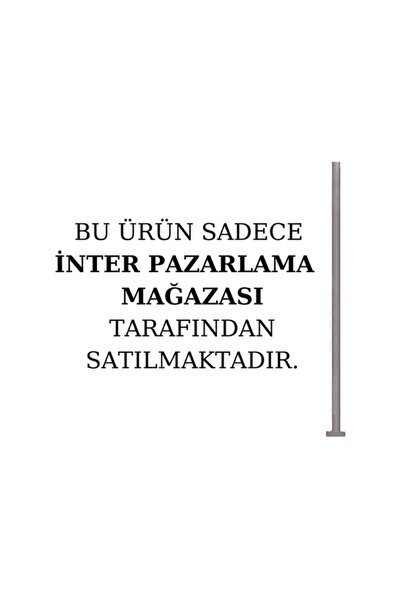 İnter Aydınlatma Düz Direk Bağ Bahçe Sokak Ve Dış Mekan 300 Cm (3 Metre)
