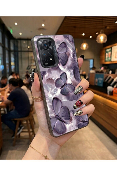 Caseji Redmi Note 12 Pro 5G Uyumlu Kelebekler Baskı Desen Darbe Emici Telefon...