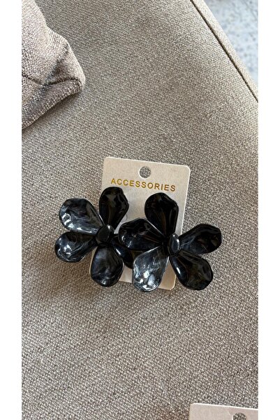 Accessories Büyük çiçek küpe