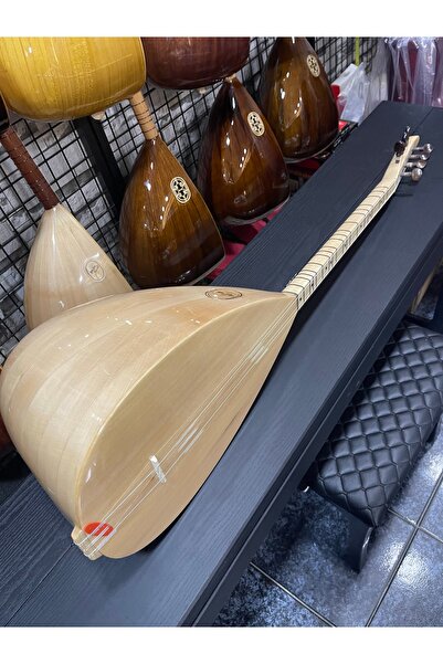 İlke Bağlama Kısasap Akça Ağaç 40 cm ( Kalın kılıf , yedek takım tel hediyeli )