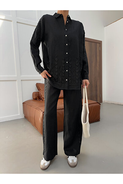 MİA NOURA ΓΥΝΑΙΚΕΙΟ ΠΟΥΚΑΜΙΣΟ ΜΕ ΧΑΝΤΡΕΣ ΜΠΡΟΣΤΑ, ΠΙΣΩ ΚΑΙ ΣΤΑ ΜΑΝΙΚΙΑ, ΠΑΝΤΕ...