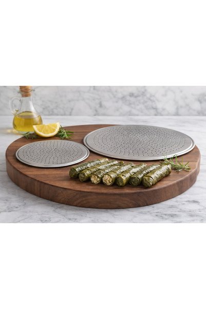 VARELİA 2 Pieces Stainless Steel (17 Cm-23 cm) Stuffed Food Cooking Apparatus - Base