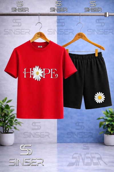 SS SİNSER Παιδικό μπλουζάκι με στάμπα PAPATYA HOPE WRITTEN με λαιμόκοψη ποδηλ...