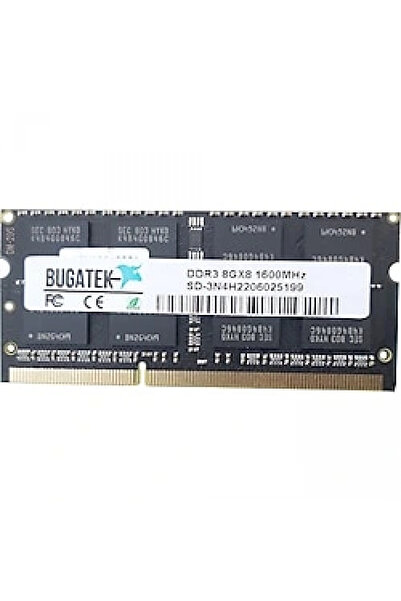 jetucuzal 8GB DDR3 1600MHz Notebook Ram