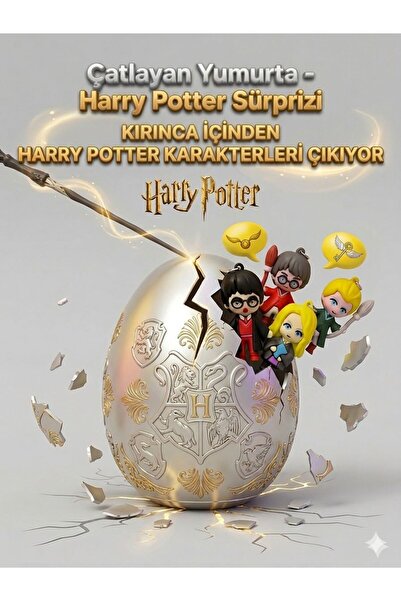HEDİYEVİM Harry Potter Sürpriz Figür Yumurta Harry Potter Çatlayan Sürpriz Yu...