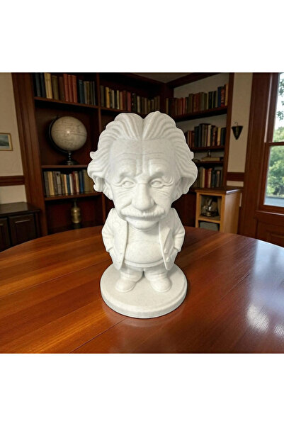 AgoraLab3D Albert Einstein Dekoratif Biblo | Big Belly Team Koleksiyonu | Mod...