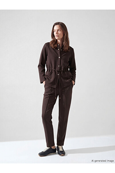 LC Waikiki Yk Plus Farkiyla Women's Elastic Waist Trousers