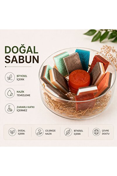 Sisterepublic Dekoratif El Yapımı Safiyah El Sabunları (5 adet )