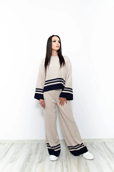 OEM Women's gray knit suit JQZ 205