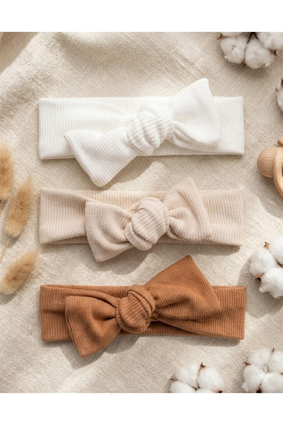 Baby Bakkal Σετ μπαντάνας για μωρά (3 τεμάχια) (Για μωρά από 0 έως 12 μηνών)