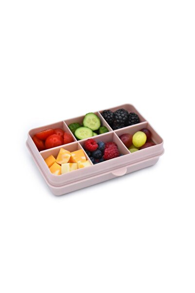 Melii SNACK BOX 6 COMPARTMENTS, MELII, PINK