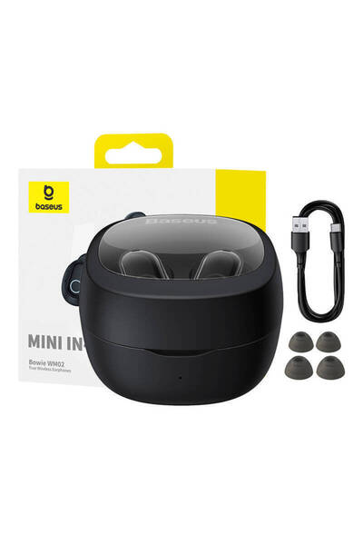 Baseus Bowie WM 02 TWS Ενδοωτικά Bluetooth Handsfree
