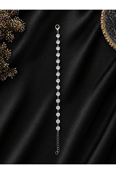 Lilith Takı Elegant Bracelet with Sparkling Stones – Stylish and Premium Shin...