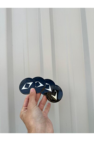 OEM TOGG Logolu Alüminyum Dış Kaplama Jant Göbeği Arması Yapıştırma 56 Mm 4 Adet