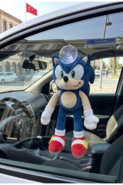 Toy 30 cm vantuzlu sonic pelus