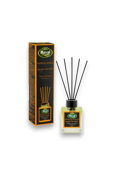 HAYAT ALFA KOZMETİK Hayat Alfa Tropical Mango Çubuklu Oda Kokusu 100 ml - Man...