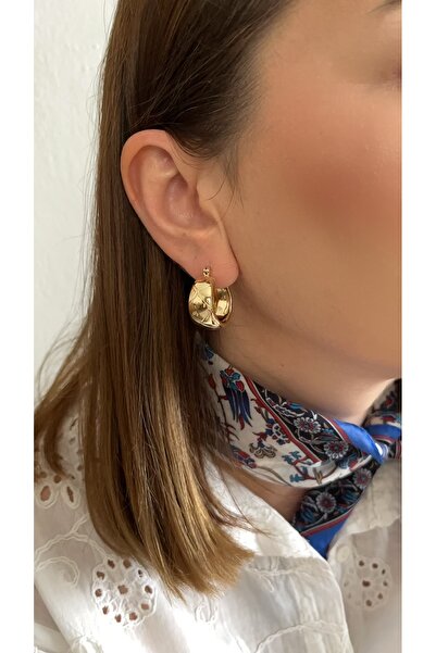 XUPING JEWELRY Baklava desen kalın halka küpe