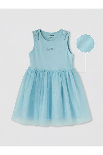 LC Waikiki Rochie tutu pentru fetițe cu fundă detaliată LCW Kids