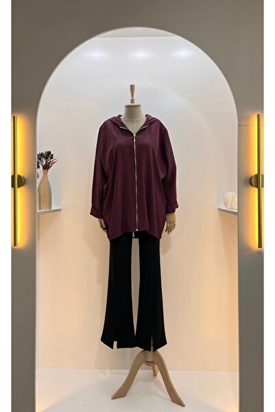 Nuesscollection Modal Trench Cup (kapüşonlu) (36/44 uyumlu)