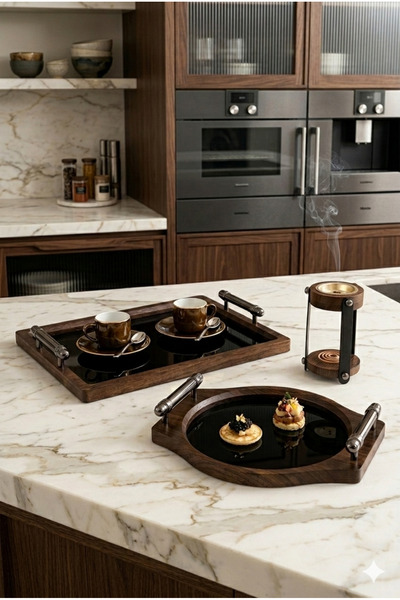 Generic Luxurious All-In-One Hospitality Set Featuring a Variety of Serving T...