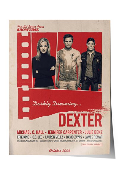 Postifull Αφίσα Dexter, Αφίσες ταινιών και τηλεοπτικών σειρών, Αφίσες ταινιών...