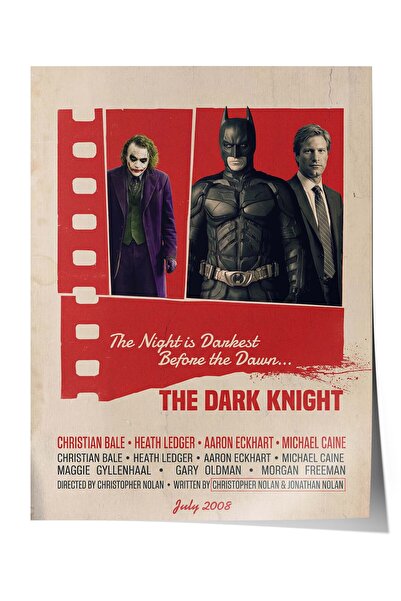 Postifull Αφίσα του Σκοτεινού Ιππότη, Αφίσες ζωγραφικής τέχνης από τον κινημα...