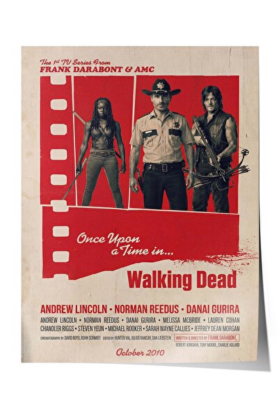 Postifull Αφίσα The Walking Dead, Αφίσες ζωγραφικής τέχνης για κινηματογράφο ...