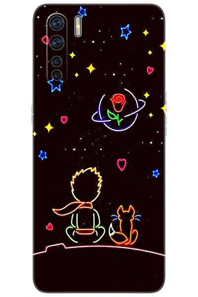 Ceppare Oppo A91 / Reno 3 Uyumlu Kılıf Desen Baskılı Silikon Tasarım STK:642 ...
